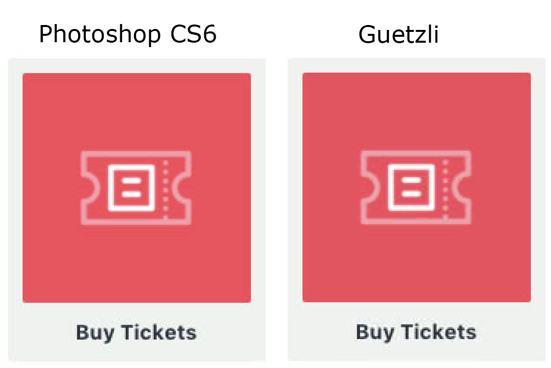 Guetzli vs Photoshop CS6 - Crisp edges artifacts